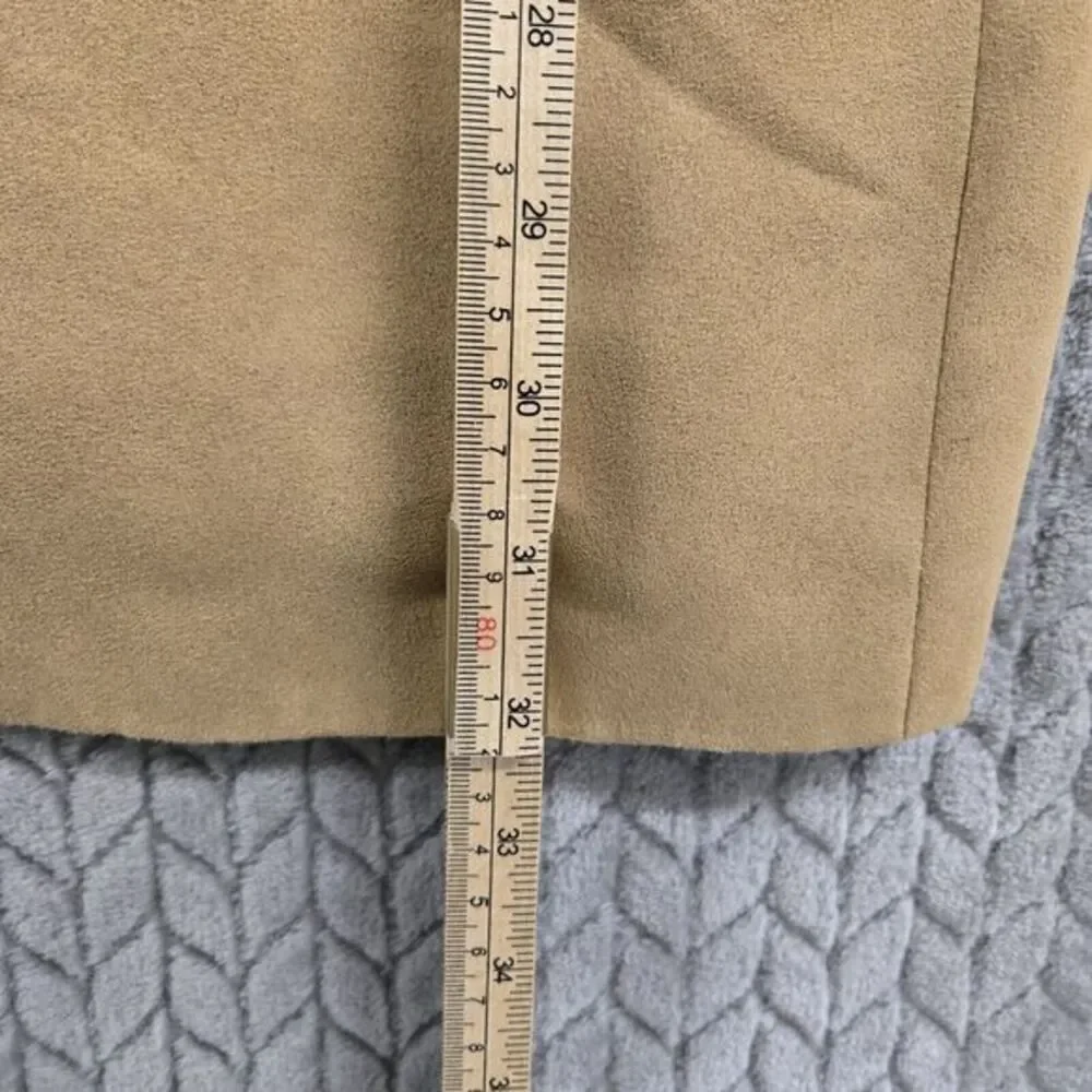 Lauren Ralph Lauren Faux‎ Suede Tan Sport Coat Blazer Mens Size 44L